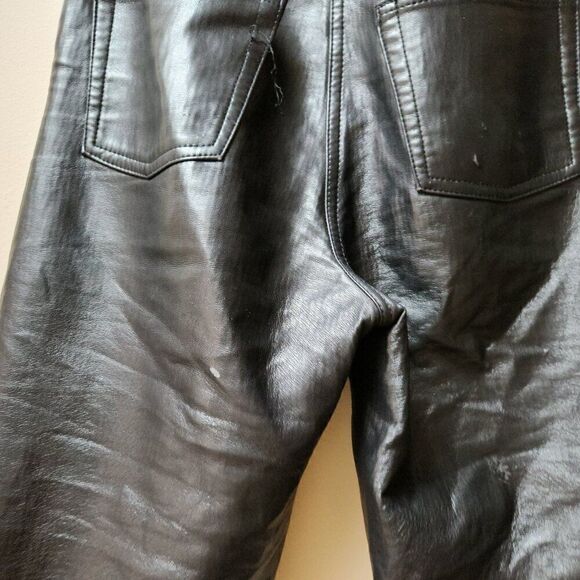 Aritzia Wilfred black faux leather pants / 4 - Picture 6 of 6